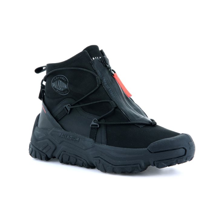 Palladium Off-grid Hi Zip Waterdichte + Sneakers Heren Zwart | NL 41KMOGE